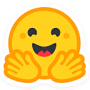 Hugging Face logo, by Hugging Face