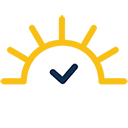 Sunrise & Sunset Times MCP logo, by Sunrise-Sunset.org